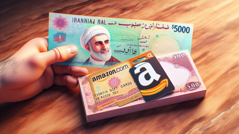معتبرترین سایت‌های ایرانی برای خرید آنی گیفت کارت آمازون با ریال کدامند؟