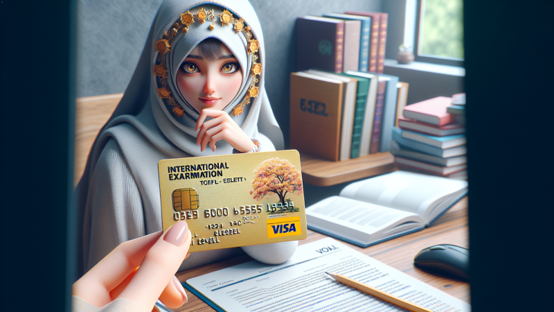 آموزش مرحله به مرحله پرداخت هزینه‌های آزمون آیلتس و تافل با ویزا کارت