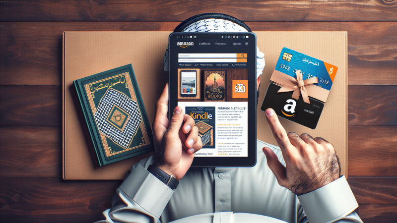 راهنمای خرید کتاب‌های کیندل (Kindle) از آمازون با استفاده از گیفت کارت