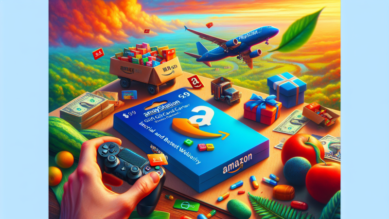 آموزش خرید فوری گیفت کارتهای آمازون و پلی استیشن: معرفی برترین سایت ها
