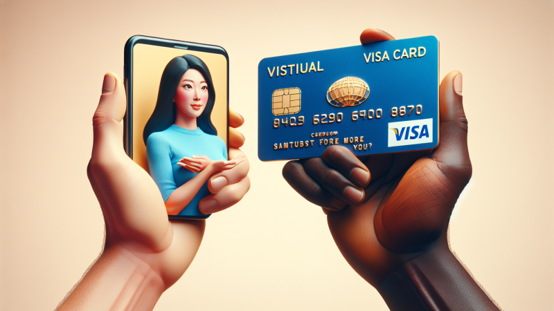 کارت فیزیکی یا ویزای مجازی؟ کدام گزینه برای شما بهتر است؟